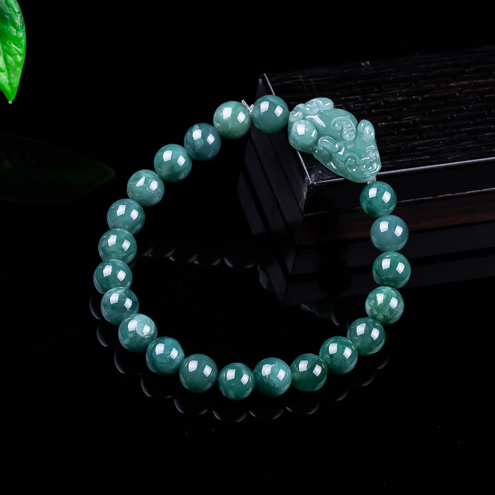 Jewelry & Watches Sp Z Oo Ul Frezerów 3 - 천연 버마산 경옥 픽시우 팔찌 빈티지