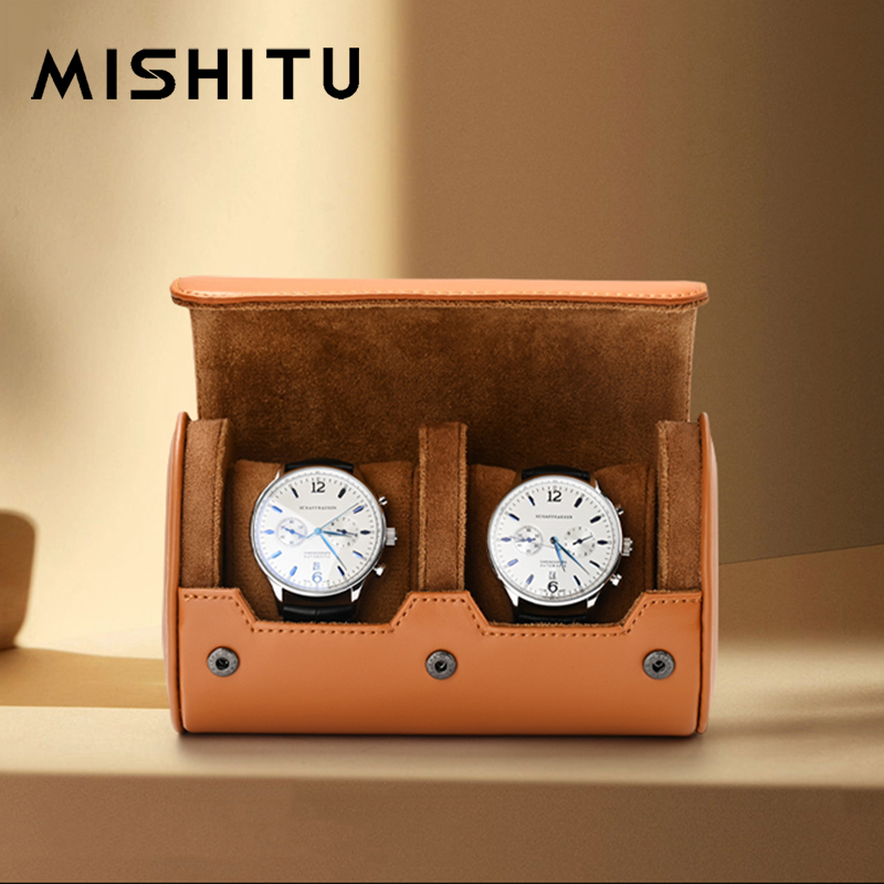 Jewelry Watches Men - MISHITU 1/2/3 슬롯 시계 보관 롤