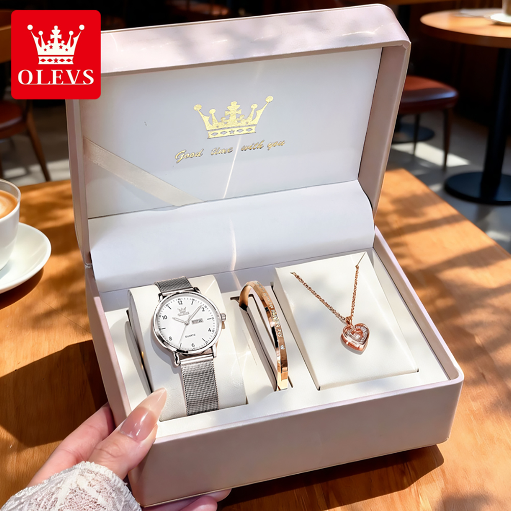 Watches & Jewelry Repair Center - OLEVS 2996 여성용 시계 오리지널 우아한