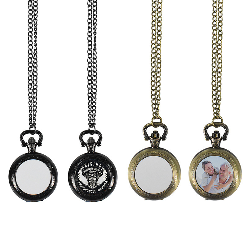 커스텀 빈티지 금속 포켓워치 펜던트 목걸이 클래식 시계 - Jewelry And Watches 리뷰 및 가격