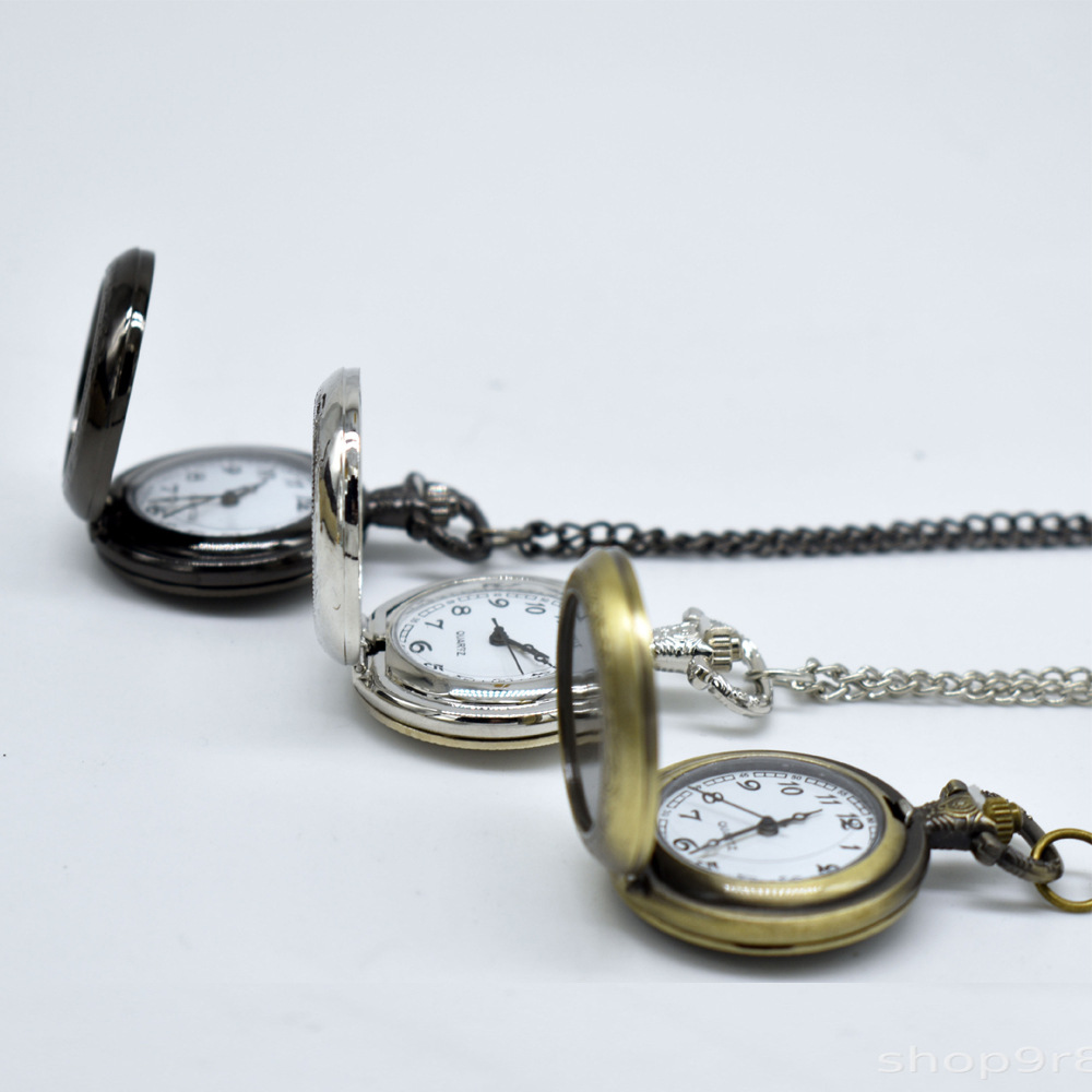 커스텀 빈티지 금속 포켓워치 펜던트 목걸이 클래식 시계 - Jewelry And Watches 리뷰 및 가격
