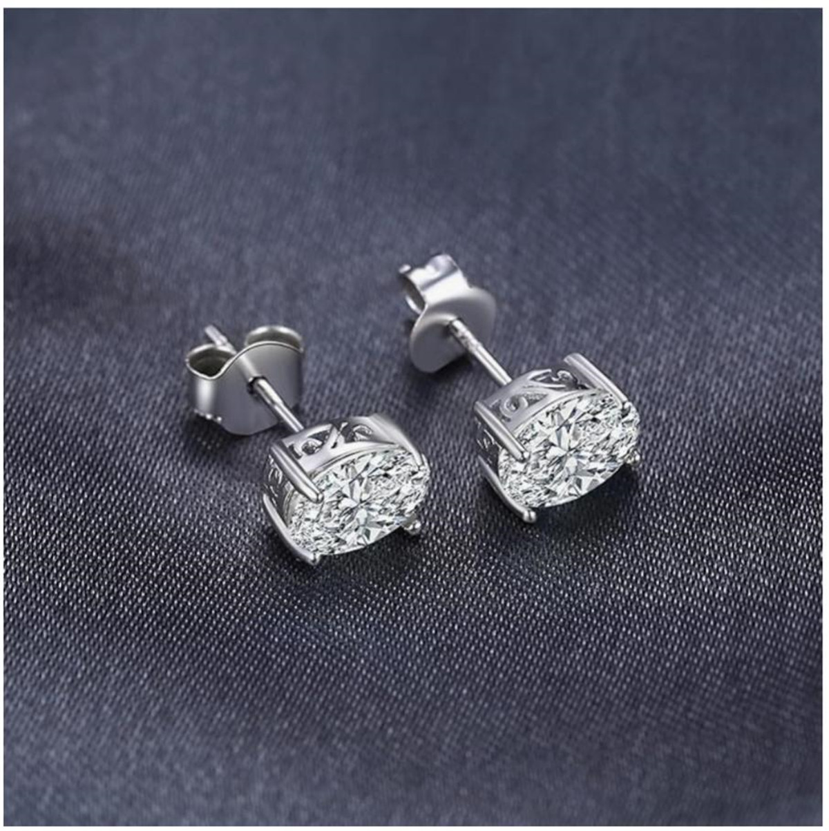 14K 골드 물리적 리얼 골드 실험실 성장 다이아몬드  - Diamond Stud Earrings 리뷰 및 가격
