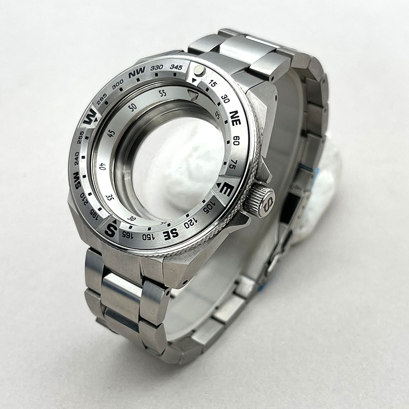 실버 45mm 세이코 사무라이 킹 시리즈 시계 케이스  - Citizen Watch Tsuyosa 리뷰 및 가격