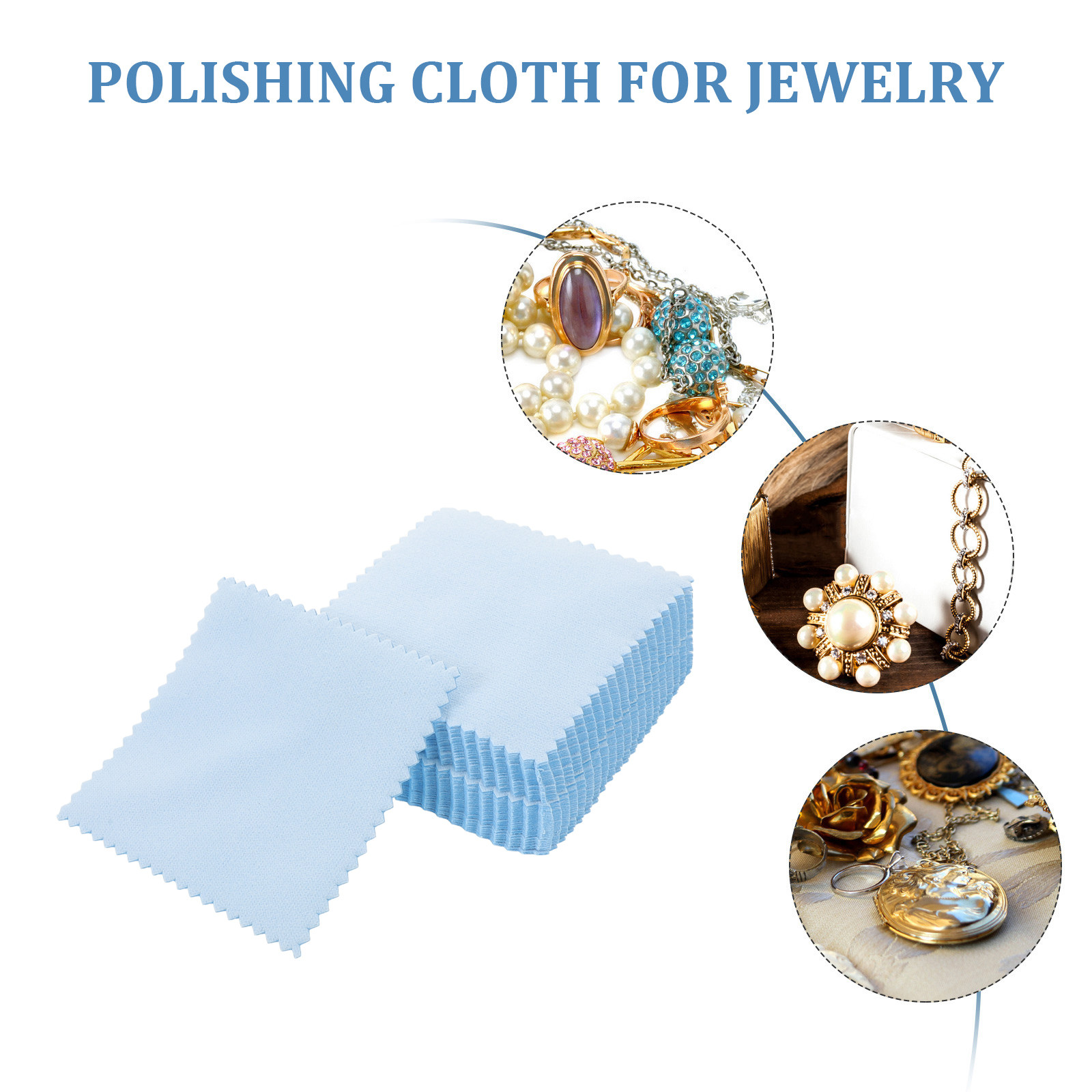 2개입 실버 광택 천 8X8cm 보석 세척 도구 스웨이 - Jewelry And Watches 리뷰 및 가격