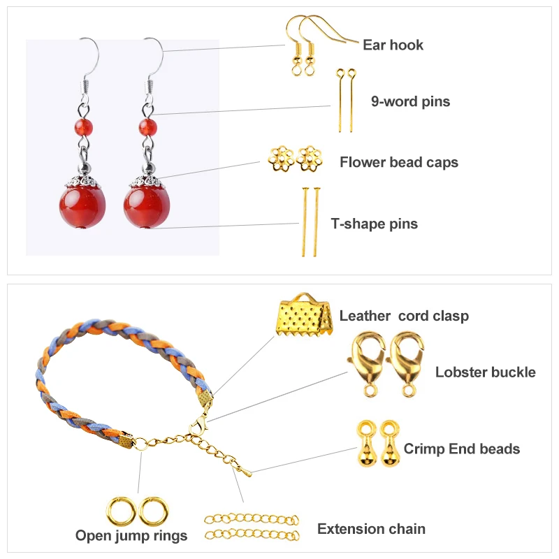 쥬얼리 파인딩 도구 세트 오픈 점프 링/로브스터 클래스 - Drop Earrings 리뷰 및 가격