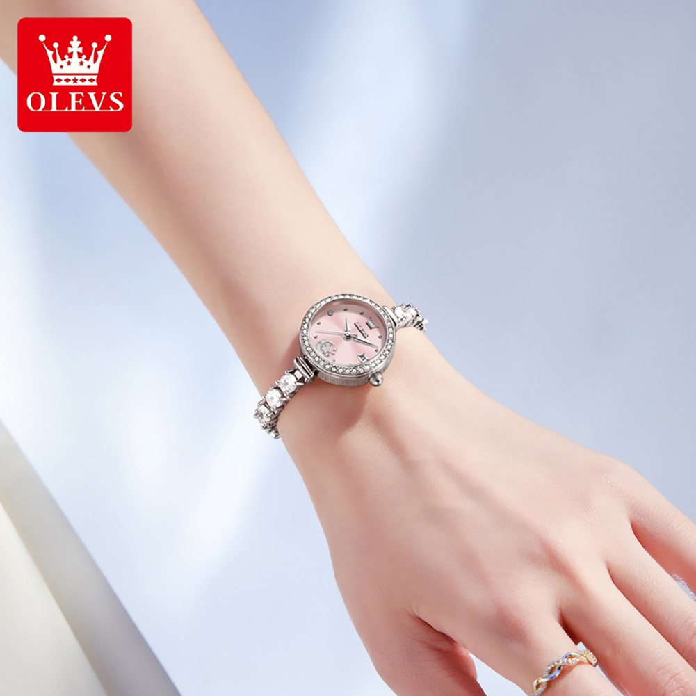 OLEVS 2998 브랜드 정품 여성용 시계 선물 세트 - Jewelry And Watches 리뷰 및 가격