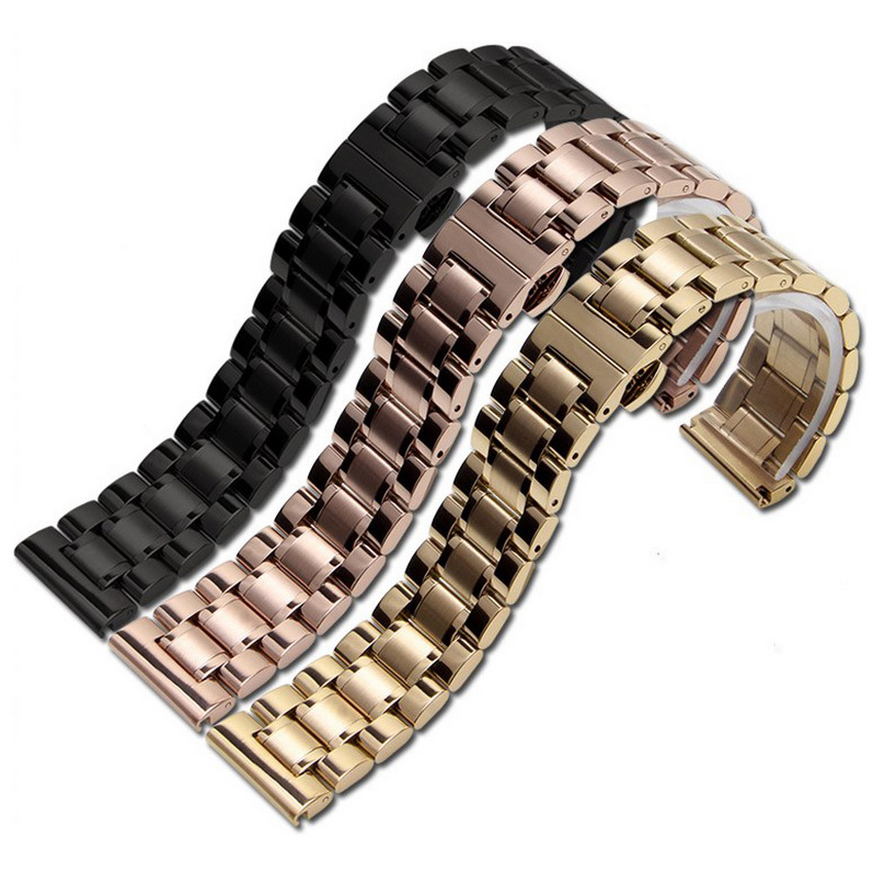 스테인리스 스틸 시계 밴드 스트랩 팔찌 시계 밴드, 1 - Rg Watches & Jewelry Gmbh 리뷰 및 가격