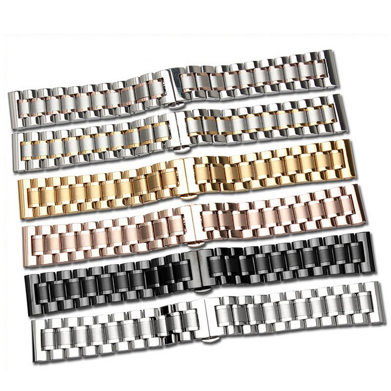 스테인리스 스틸 시계 밴드 스트랩 팔찌 시계 밴드, 1 - Rg Watches & Jewelry Gmbh 리뷰 및 가격