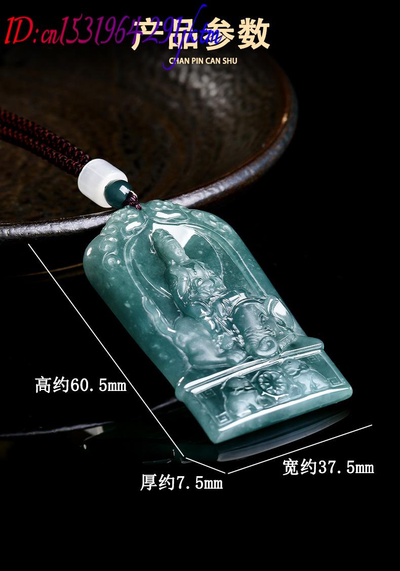 천연 버마산 경옥 관음 펜던트 목걸이 참 장식품 디자이 - Jewelry & Watches Sp Z Oo Ul Frezerów 3 리뷰 및 가격