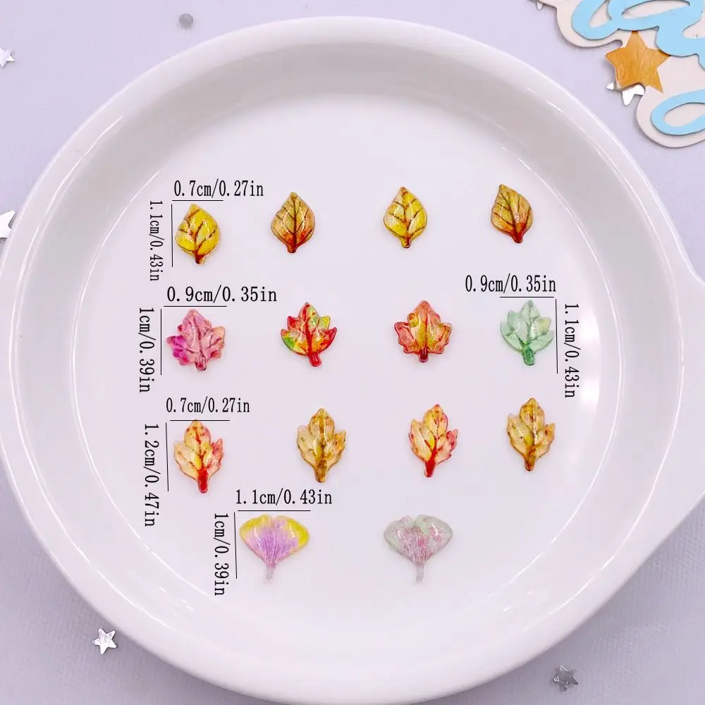 50pcs 혼합 수지 미니 크리스탈 다채로운 단풍 나무 - Paradise Jewelry & Watches Llc Photos 리뷰 및 가격