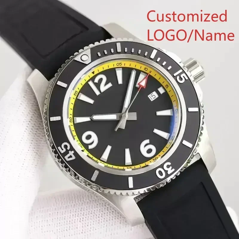 A11 스토어 맞춤형 시계 남성용 시계 블랙 블루 야광 - Jewelry And Watches 리뷰 및 가격