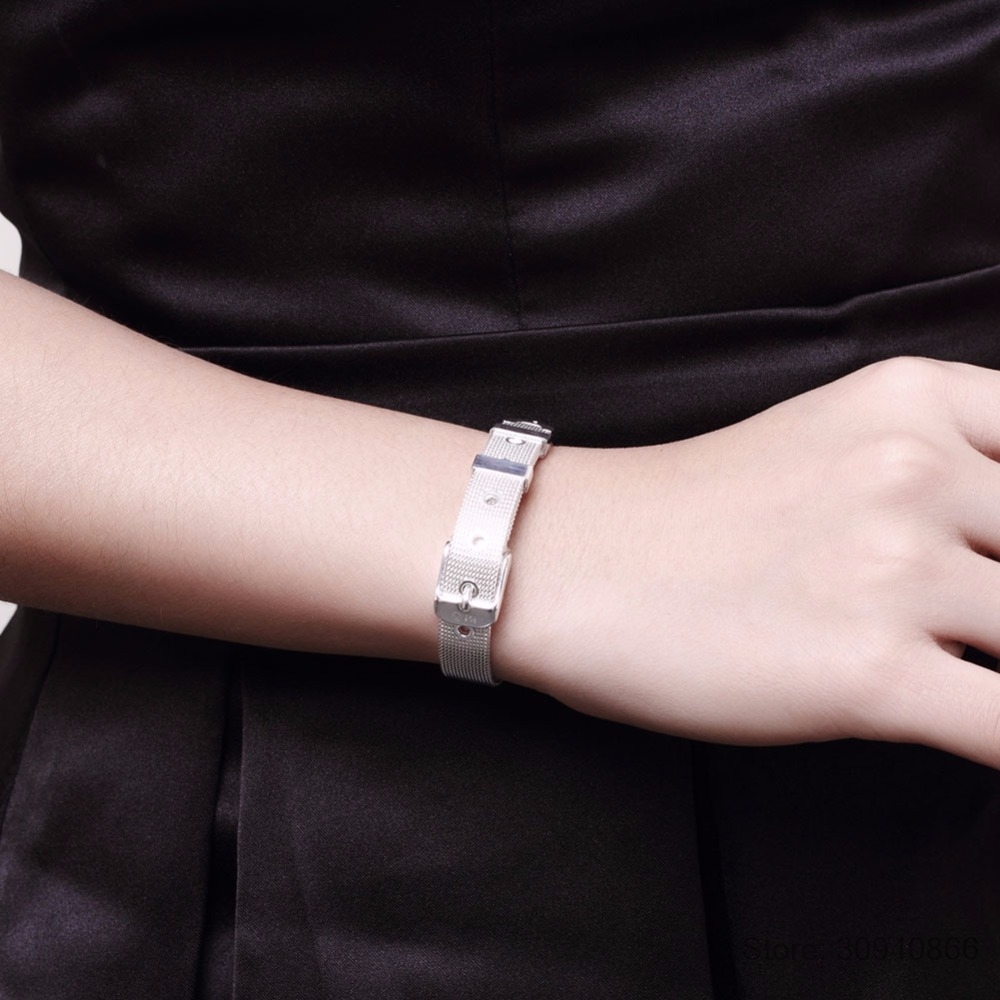 패션 벨트 디자인 순수 925 스털링 실버 파인 주얼리 - Fine Jewelry Watches Women 리뷰 및 가격