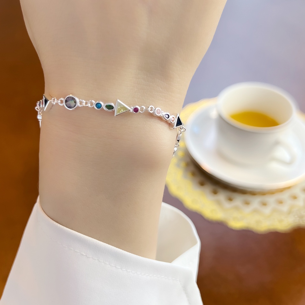 파라다이스 여행 팔찌 여성을위한 새로운 다채로운 링크  - Paradise Jewelry & Watches Llc Photos 리뷰 및 가격