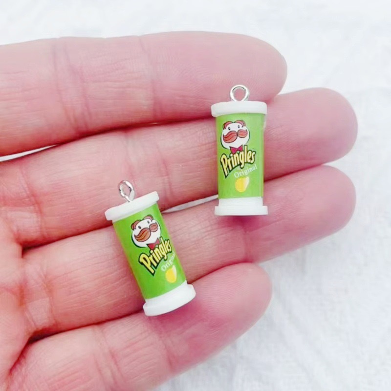 10개 시뮬레이션 3D 버킷 감자칩 스낵 레진 펜던트  - Drop Earrings 리뷰 및 가격