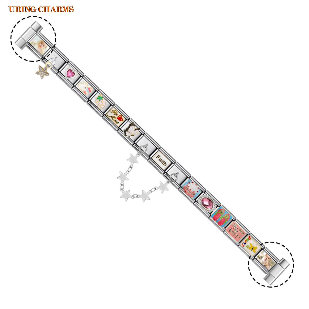 1쌍 사진 로고 맞춤형 시계 스트랩 커넥터 9mm 이탈 - Jewelry Watches Men 리뷰 및 가격