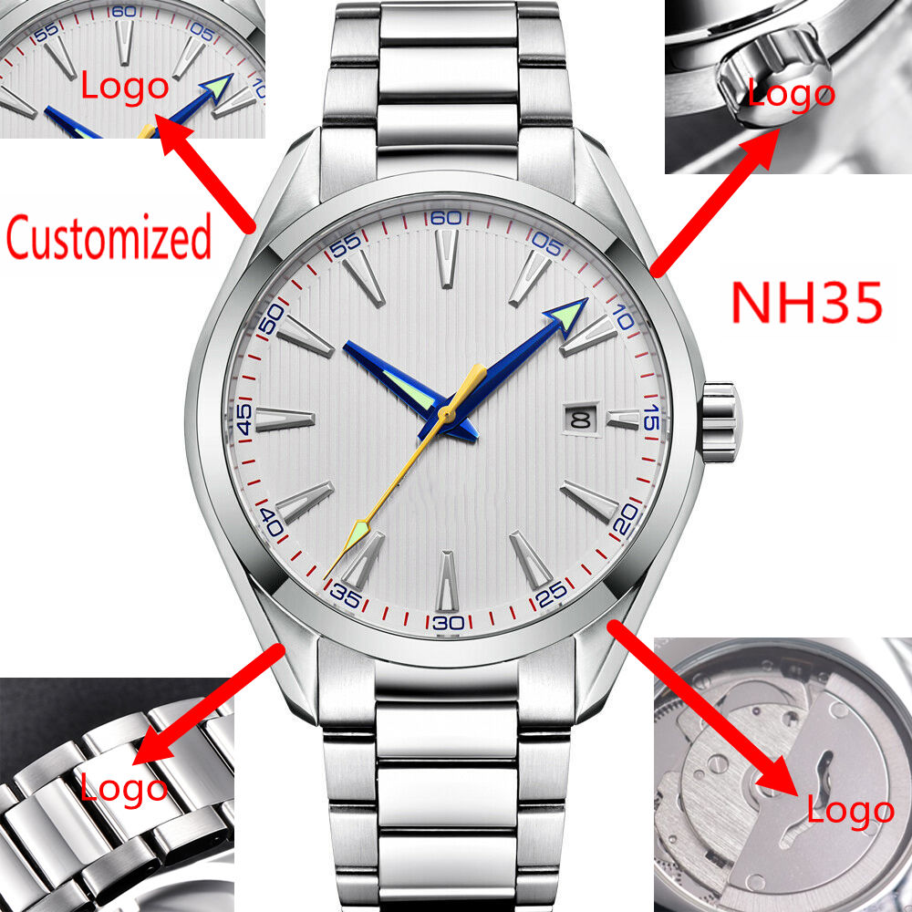 맞춤형 로고 41mm 남성용 미요타/NH35 오토매틱  - Jewelry And Watches 리뷰 및 가격