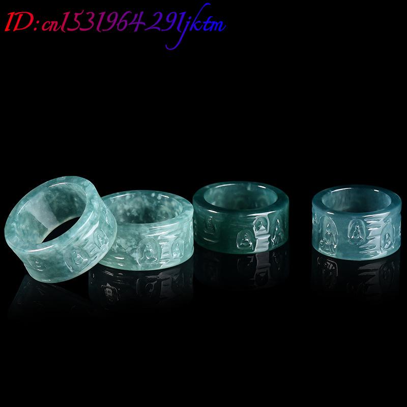 천연 버마산 비취 불상 반지 고급 보석 디자이너 주얼리 - Jewelry & Watches Sp Z Oo Ul Frezerów 3 리뷰 및 가격