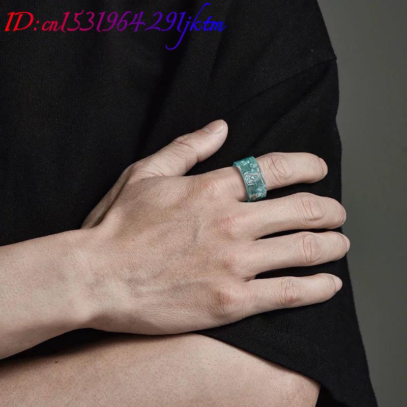 천연 버마산 비취 불상 반지 고급 보석 디자이너 주얼리 - Jewelry & Watches Sp Z Oo Ul Frezerów 3 리뷰 및 가격